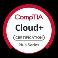 CompTIA Cloud + badge