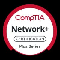 comptia Network + badge